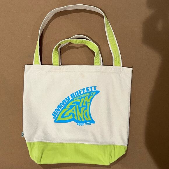 Jimmy Buffett Welcome to Fin Land Tour 2011-12 Tote Bag Rare Finland Tie Dye Vtg - Picture 8 of 8